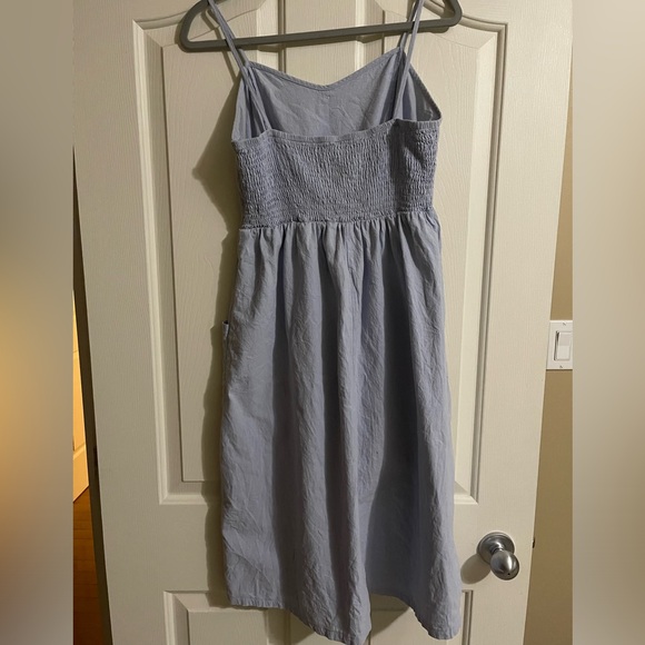 Blue Cotton Sundress - Picture 3 of 3